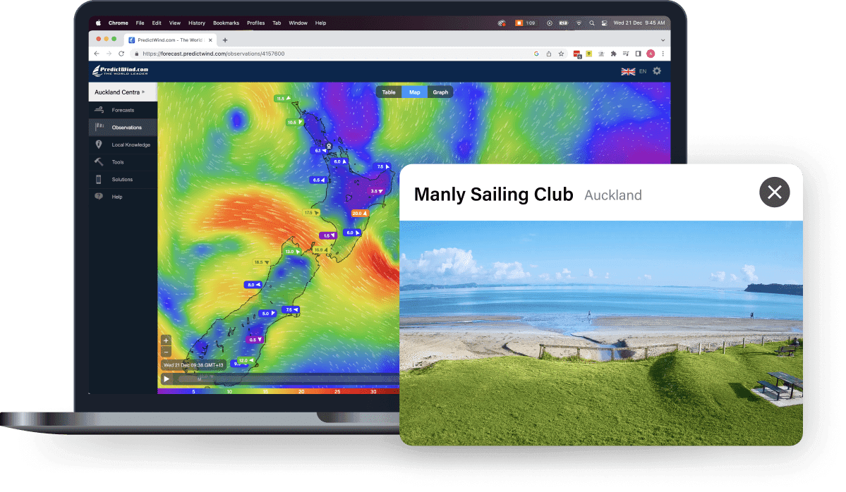 Manly Sailing Club Webcams