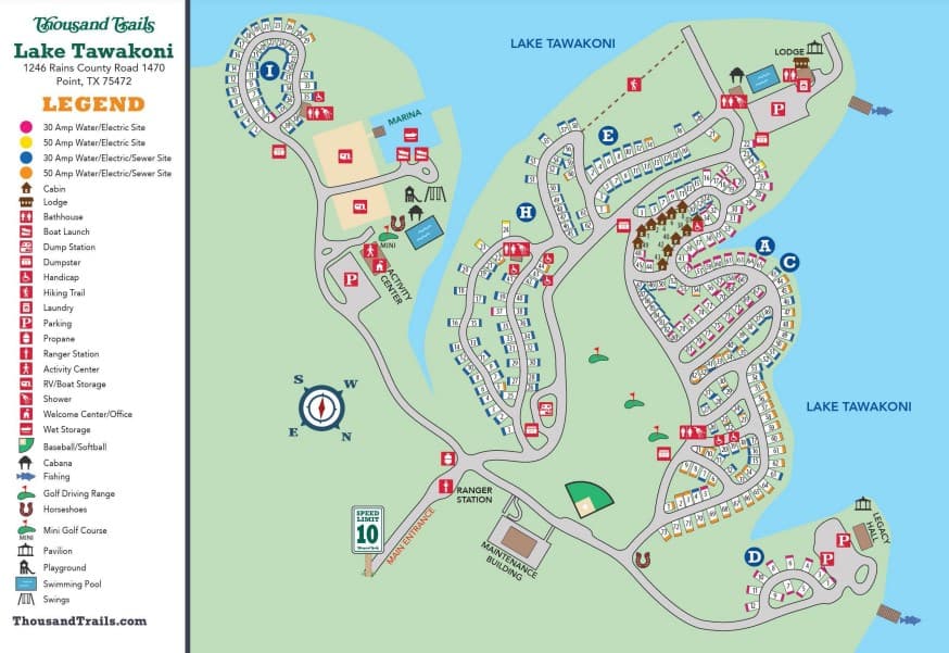 Thousand Trails Lake Tawakoni