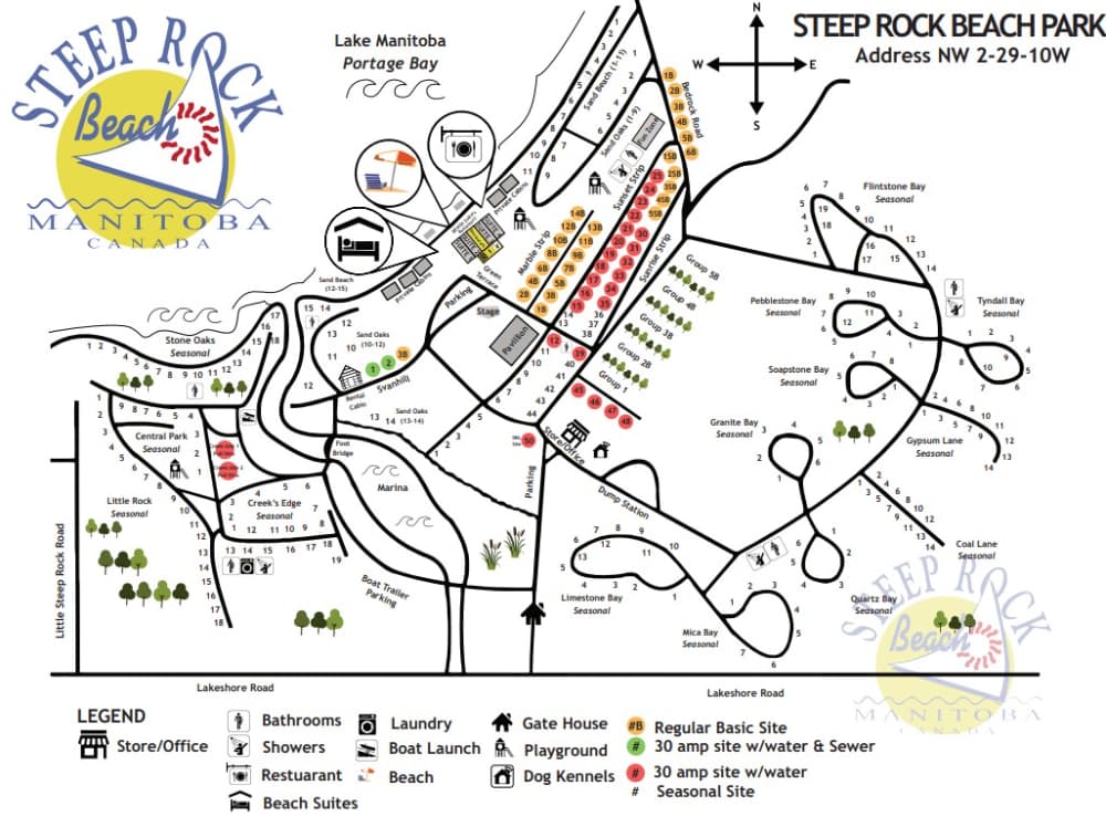 Steep Rock Marina and Beach