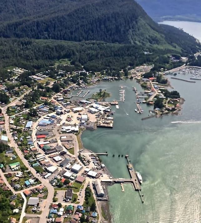Wrangell City dock