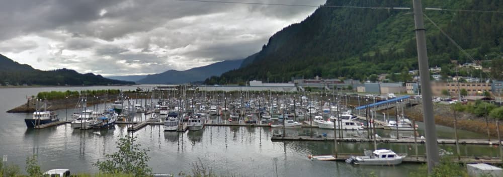Juneau Harris Small Boat Harbor  