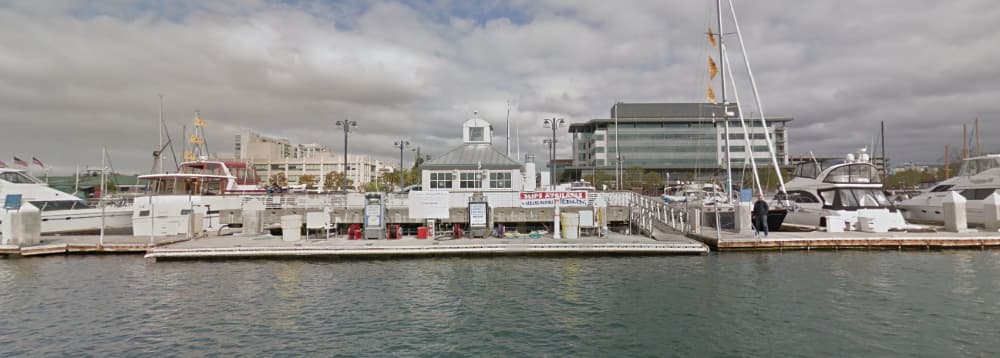 Oakland Marinas fuel dock