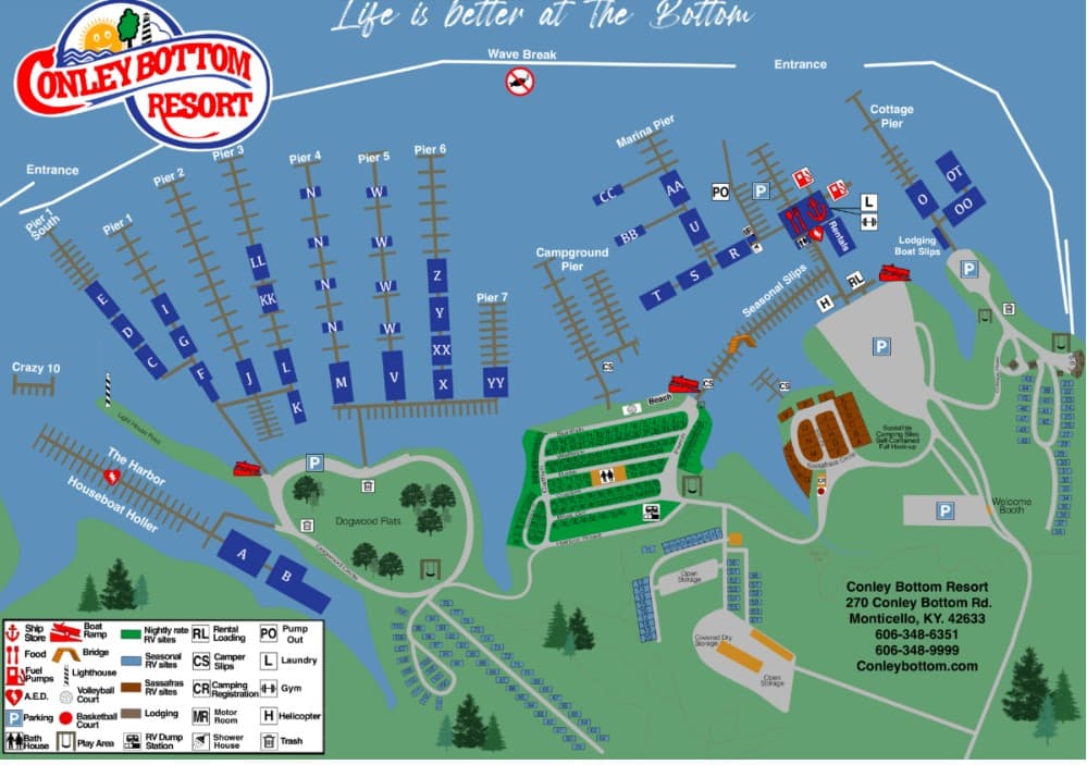 Conley Bottom Resort Marina