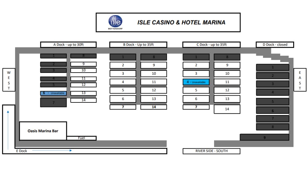 The Isle Bettendorf Marina