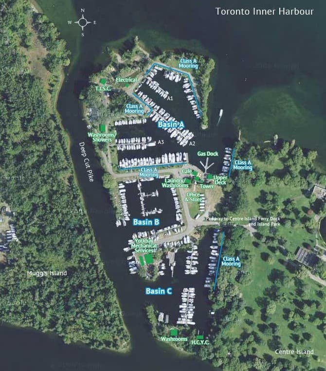 Toronto Island Marina